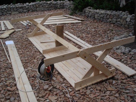 Рекомендації по виготовленню лавки з дерева своїми руками