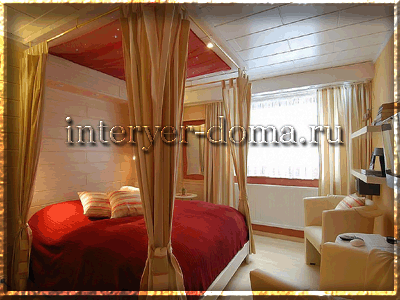 Незвичайний дизайн спальні