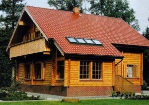 Двоповерхові деревяні будинки: основні матеріали. Будинки з відкритими верандами