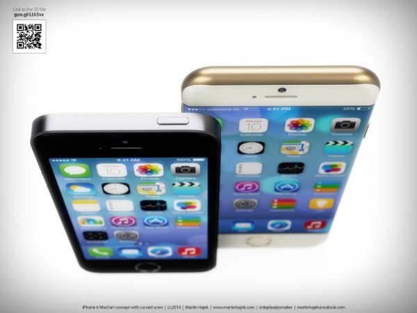 Як виглядає iPhone 6 із закругленими краями і зігнутим дисплеєм