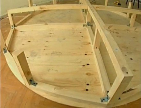 Як самостійно зібрати круглу ліжко?