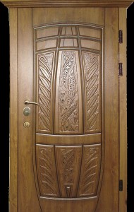 Накладки на двері: виробництво і виконання обробки на металеві двері