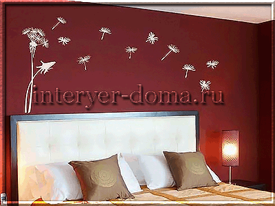 Незвичайний дизайн спальні