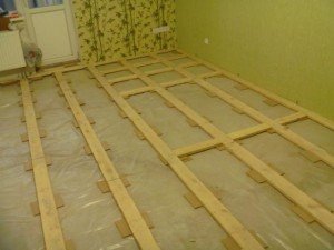 Підготовка підлоги під лінолеум   способи і матеріали