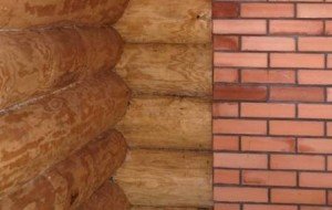 Будинок з деревяних цегли – особливості будівництва