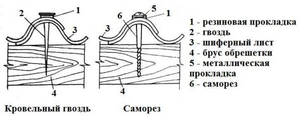 Дах з шиферу своїми руками: види і розміри шиферу, пристрій і монтаж покрівлі