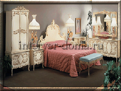 Дизайн спальні в класичному стилі