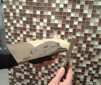 Технологія обробки поверхонь мозаїчною плиткою