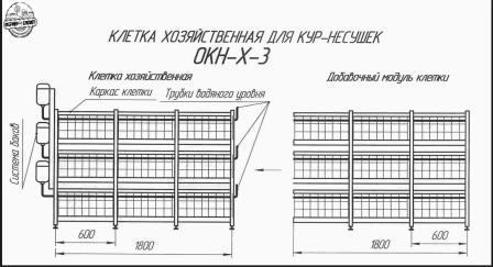 Клітки для курей несучок