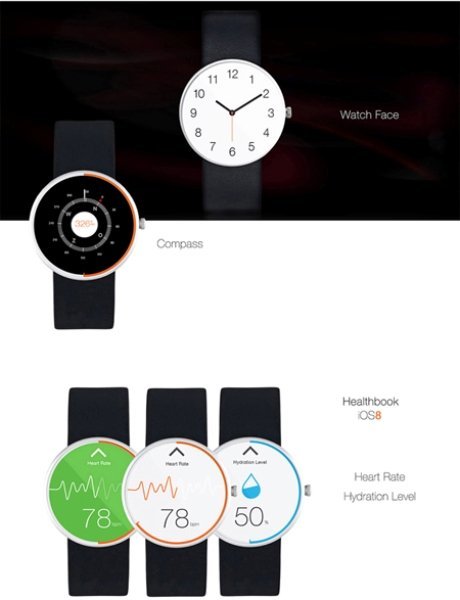 Ще один концепт iWatch – на цей раз в стилі Motorola Moto 360