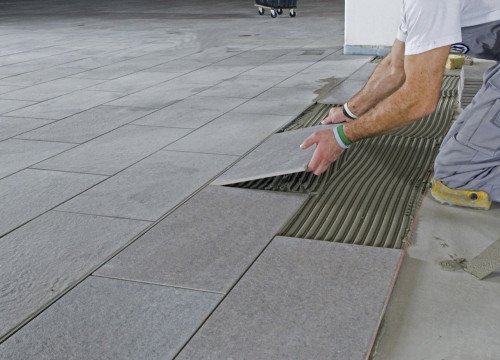 Технологія укладання плитки на терасі