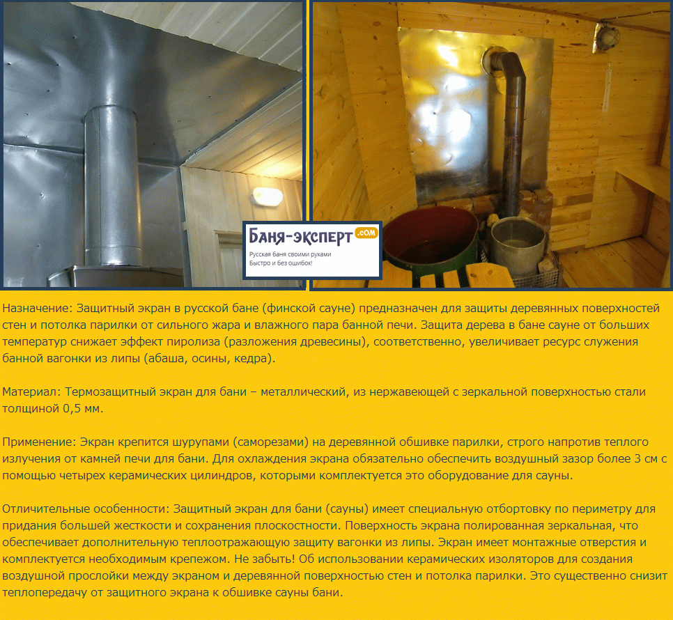 Захист стін лазні від спека   кращі способи + монтаж по СНиП!