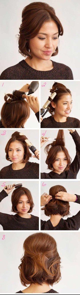Як зробити зачіску з начосом на довгі, середні і короткі волосся, фото і відео