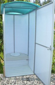 Туалет з полікарбонату — фото туалетних кабін полікарбонатних