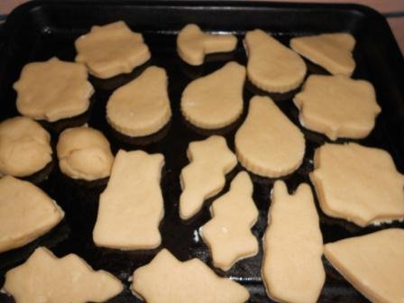 Пісочне печиво на смальці рецепт з фото