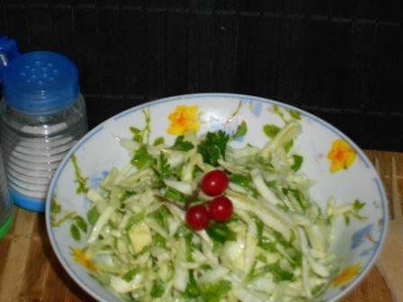 Як приготувати салат з свіжої капусти