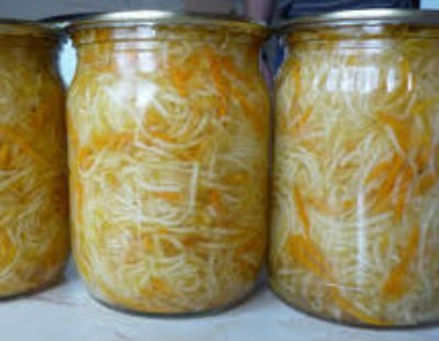Як замаринувати кабачки на зиму.