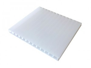 Матовий полікарбонат — білого фото монолітного полікарбонатного полотна для теплиць