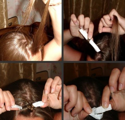 Як накрутити волосся на папірці: завити локони в кучері тепер просто
