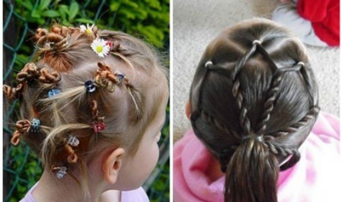 Які зачіски дітям на довге волосся більш красиві: огляд популярних укладок