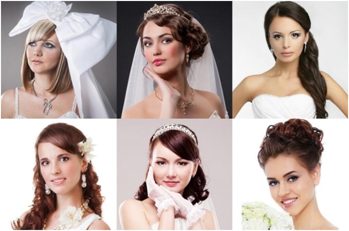 Зачіска та макіяж: весільні варіанти ефектного поєднання особи та укладання