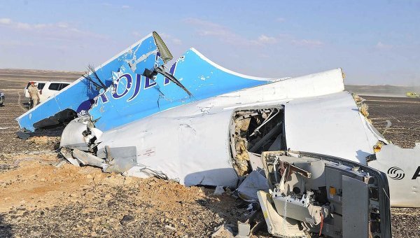 Версія про причини аварії Airbus 321 в Єгипті