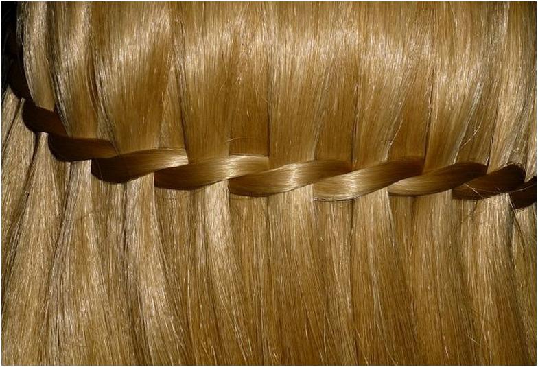 Зачіска французький водоспад: як заплести косу самій собі на довге волосся