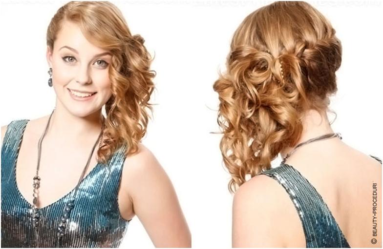 Красиві вечірні укладання волосся за допомогою бігудей: хвилястий образ жінок