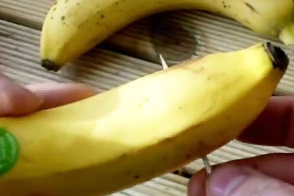 Прикраса з банана на дитячий день народження