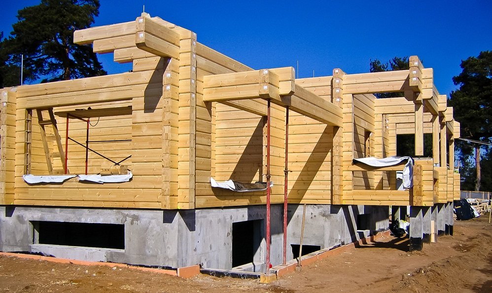 Фінська технологія будівництва будинків з клеєного бруса. Фото, проекти