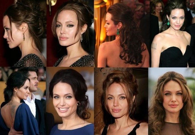 Зачіски Анджеліни Джолі з чубком і без неї: як зробити укладку в такому стилі
