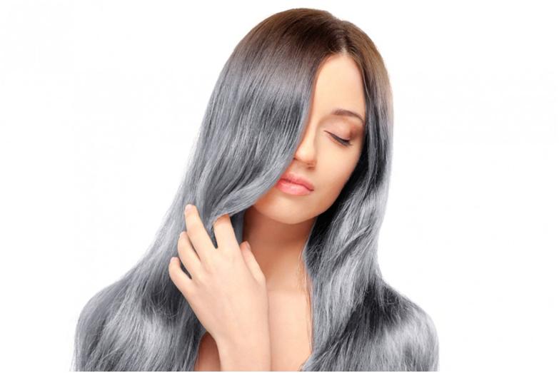Сріблястий колір волосся: палітра Естель для фарбування в сивий відтінок