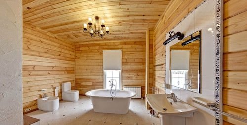 Ванна для деревяного будинку