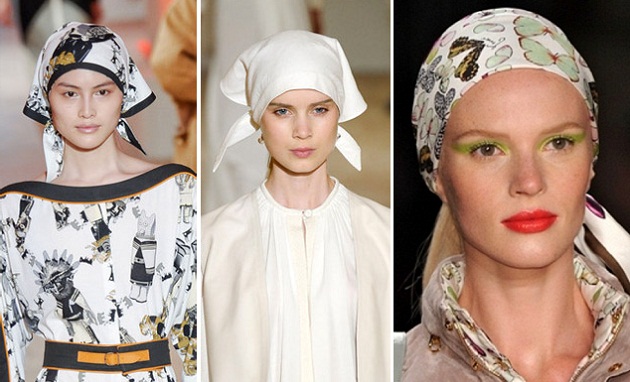 Як красиво завязати шарф на голові: елегантно одягнути хомутом на шиї   це просто