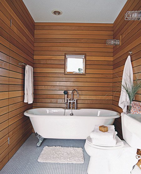 Ванна для деревяного будинку