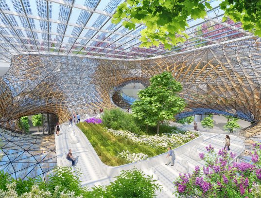 Vincent Callebaut придумав дизайн екологічно чистого торгового центру