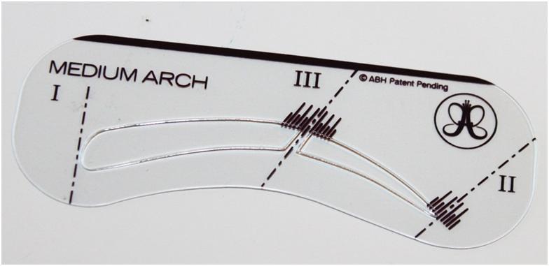 3 типу трафаретів для брів і їх використання