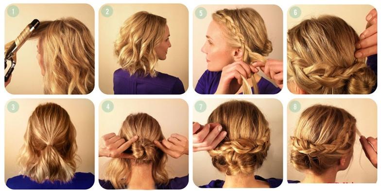 Зачіски на свято на середні волосся: як зробити красиві ошатні укладання