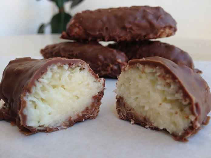 Шоколадні батончики баунті