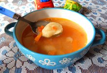 Самий смачний суп з галушками з дитинства