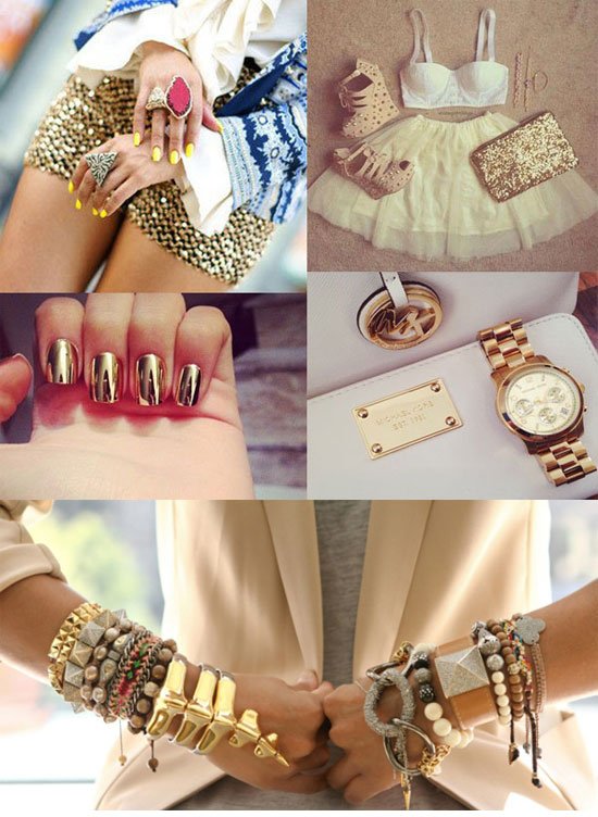 Золотий тренд в моді все золотисте!