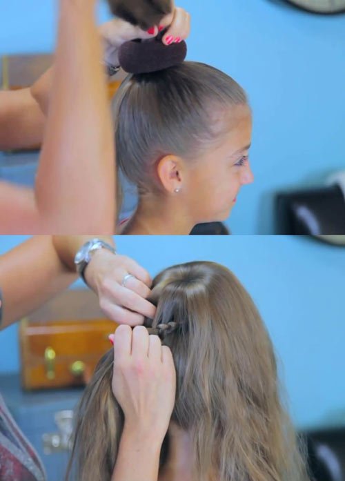 Красиві зачіски для дівчаток своїми руками, покрокові фото і відео