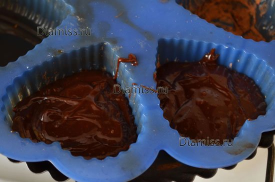 Теплі шоколадні мафіни, оригінальний покроковий рецепт