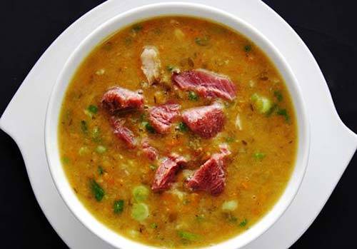 Супи з копченостями: рецепти з салом, беконом і мясом