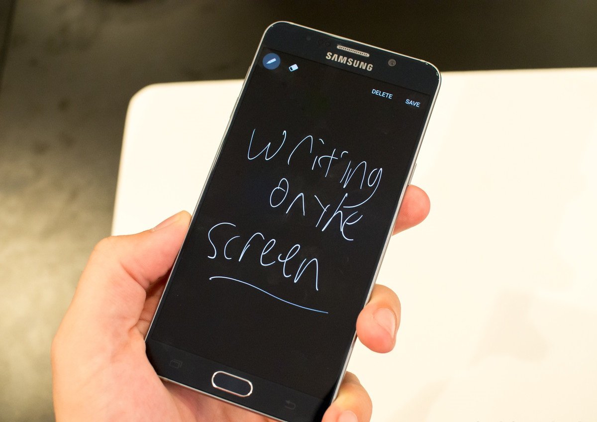 Samsung Galaxy Note 5, Вдосконалена ручка S Pen