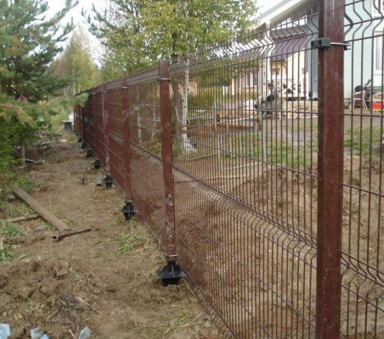 Гвинтові палі для забору