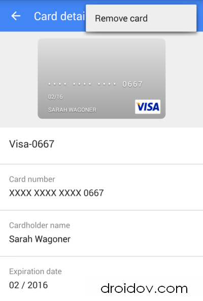 Як стерти платіжну інформацію з Google Wallet