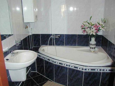 Оптимальний дизайн маленької ванної кімнати (76 фото)