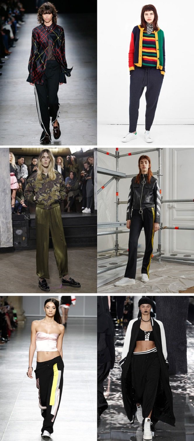 Модні штани 2017, тенденції, кюлоти, кльош, жіноча колекція