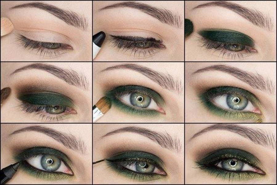 Вечірній макіяж для зелених очей: як підкреслити загадковість чаклунського погляду